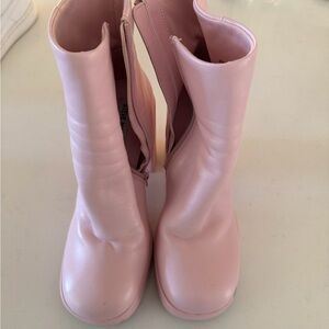 Steve Madden Light Pink Heeled Boots